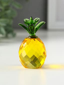 Фигурка стекло «Ананас», 7.6×3.7×3.7 см