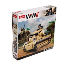 Конструктор Армия ВОВ Sluban «Танк PZ-ll», 356 деталей