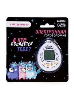 Электронная головоломка ZABIAKA «Единорожки»,168 персонажей, на блистере