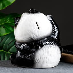 Копилка для денег «Панда», гипс, 22×20×25 см