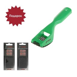 Шабер по гипсокартону ТУНДРА, пластиковый, 60×40 + ПОДАРОК сетки для шабера - 2 шт.