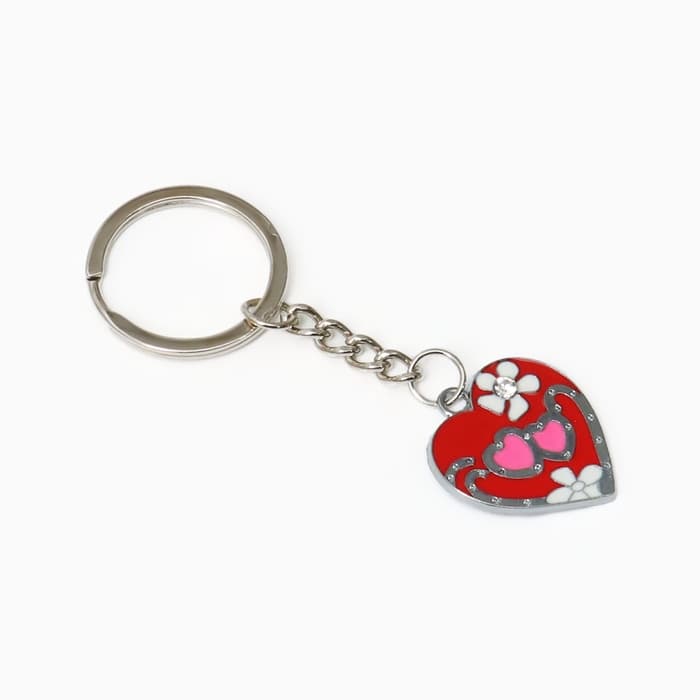 Набор подарочный 2 в 1, ручка, брелок-сердечко