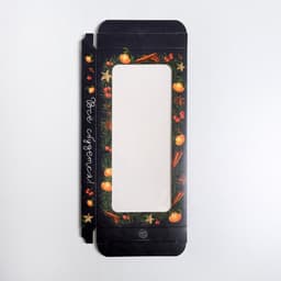 Коробка для шоколада новогодняя «Зима - Время волшебства», с окном, 17×8.5×1.5 см