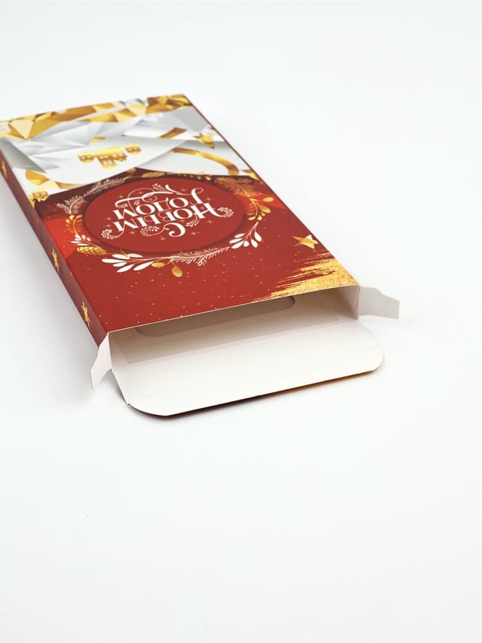 Коробка для шоколада «С Новым годом!», с окном, 17×8.5×1.5 см