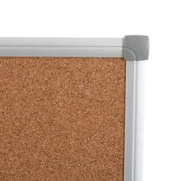 Доска комбинированная магнитно-маркерная/пробковая, 90×120 см, в алюминиевой рамке