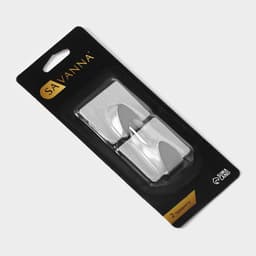 Крючки самоклеящиеся SAVANNA «Квадрат», 2 шт., металл, 3.8×3.5×1.5 см, хромированные