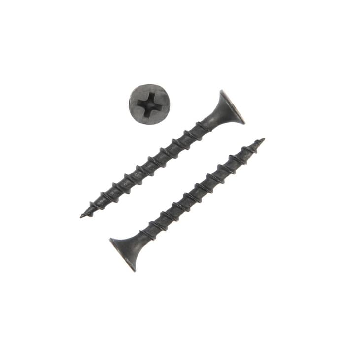 Саморез 3.5×35 мм ТУНДРА PREMIUM, потай, крупная резьба, шлиц PH, фосфатированный, 1 кг