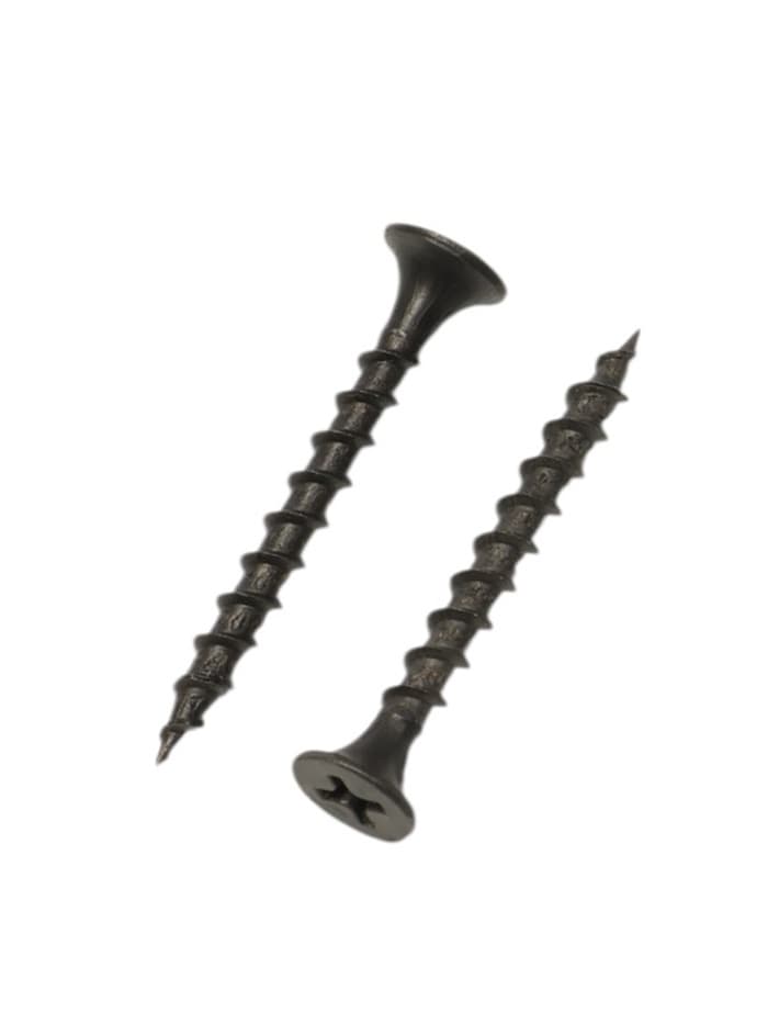 Саморез 3.5×35 мм ТУНДРА PREMIUM, потай, крупная резьба, шлиц PH, фосфатированный, 1 кг