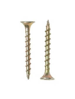 Саморез 3.5×35 мм ТУНДРА PREMIUM, потай, крупная резьба, шлиц PH, желтый цинк, 1 кг