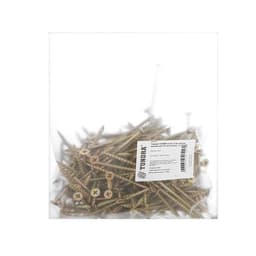 Саморез 4.2×70 мм ТУНДРА PREMIUM, потай, крупная резьба, шлиц PH, желтый цинк, 1 кг