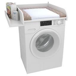 Рамка пеленальная для стиральной машины Polini kids Simple 610, с полкой, белая