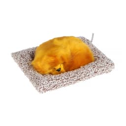 Игрушка в машину на панель, собака на подушке, рыжий окрас