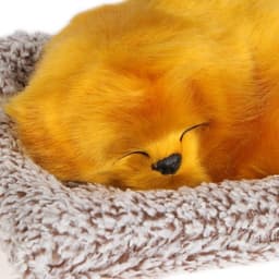 Игрушка в машину на панель, собака на подушке, рыжий окрас