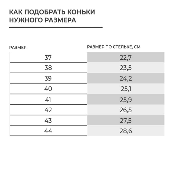 Коньки хоккейные ONLITOP 225L, размер 38