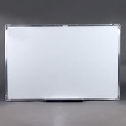 Доска магнитно-маркерная Calligrata, 60×90 см, в алюминевой рамке, с полочкой, с подвесами
