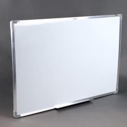 Доска магнитно-маркерная Calligrata, 60×90 см, в алюминевой рамке, с полочкой, с подвесами