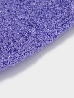 Мочалка - перчатка массажная Доляна, 14×18 см, однотонная, МИКС