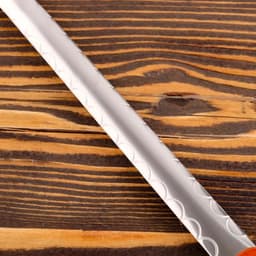 Шумовка для казана Шафран, 43 см, диаметр 16 см, узбекская, с деревянной ручкой, металл