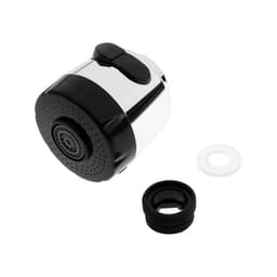 Аэратор ZEIN, с регулировкой потока, 2 режима, клавишный, пластик