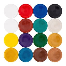 Гуашь художественная «ЗХК. Сонет», набор 16 цветов × 20 мл, (36411572)