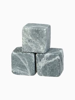 Подарочный непробиваемый набор «Виски»: стакан с пулей 250 мл, камни для виски 3 шт.