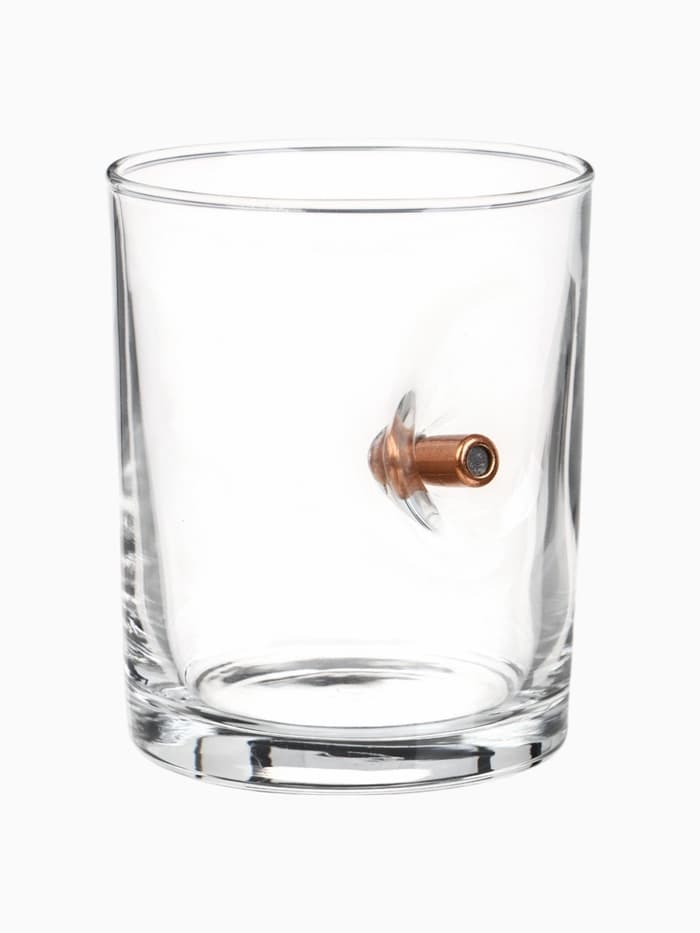 Подарочный непробиваемый набор «Виски»: стакан с пулей 250 мл, камни для виски 3 шт.