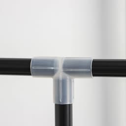 Вешалка - стойка напольная для одежды Доляна, 2 перекладины, 2 ящика, 120×43×169 см, чёрная