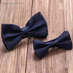 Галстук - бабочка для мальчика и папы «Агенты 007» Mum&amp;Baby