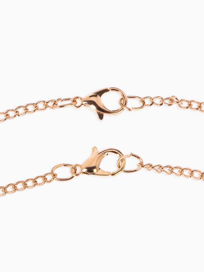 Кулоны парные на цепочке «Сердце и вино», 45 см, красные, чёрные