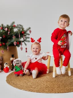 Комбинезон «Крошка Я. Первый НГ», рост 68-74 см, красный