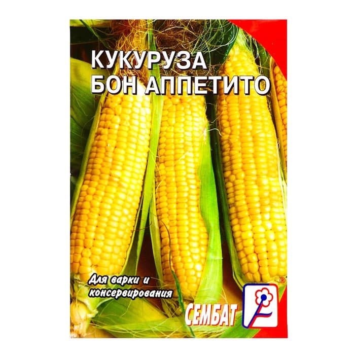 Семена Кукуруза «Бон Аппетито», 5 г, «Сембат»