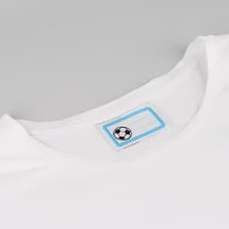 Нашивка именная «Мяч», 5.5×3.2 см, 10 шт., голубая