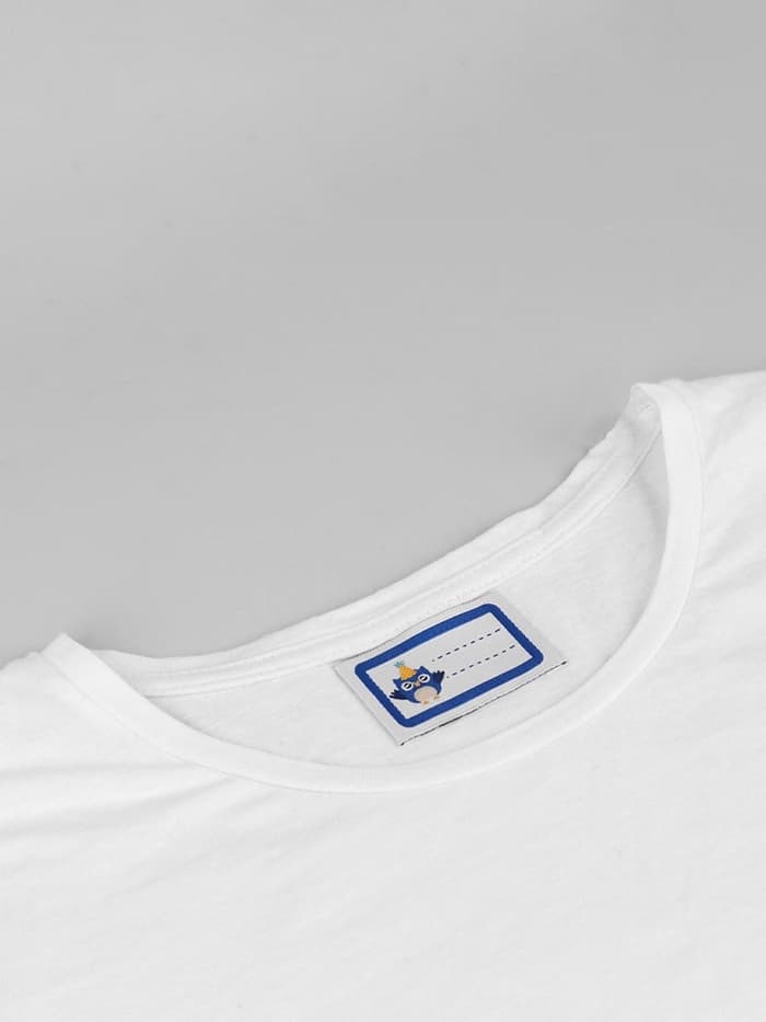 Нашивка именная «Совёнок», 5.5×3.2 см, 10 шт., синяя