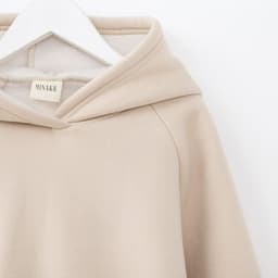 Худи детское MINAKU: Basic Line KIDS, бежевое, рост 116 см