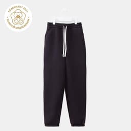 Брюки детские с начёсом MINAKU: Basic Line KIDS, чёрные, рост 116 см
