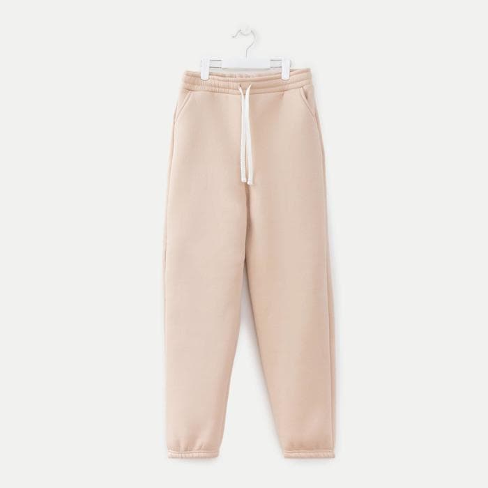 Брюки детские MINAKU: Basic Line KIDS, цвет бежевый, рост 116