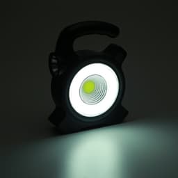 Фонарь ручной аккумуляторный «Мастер К», солнечная батарея, USB, 17×13 см