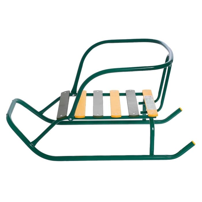 Санки детские «Ветерок 5» цвет: зеленый