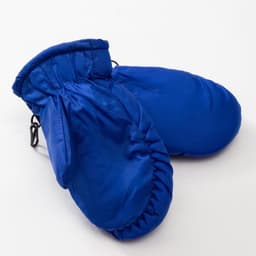 Варежки зимние детские MINAKU, синие, размер 15