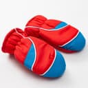 Варежки зимние детские MINAKU, красный/синий, размер 15 (16 см)