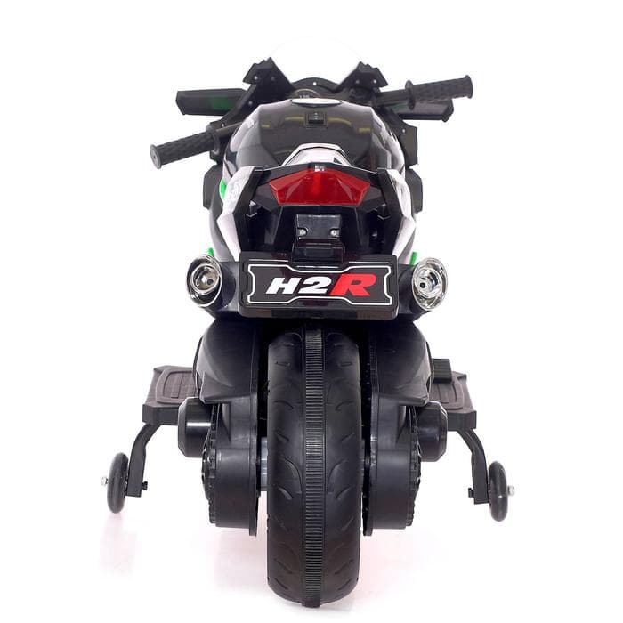 Электромотоцикл «Спортбайк», 2 мотора, цвет чёрный