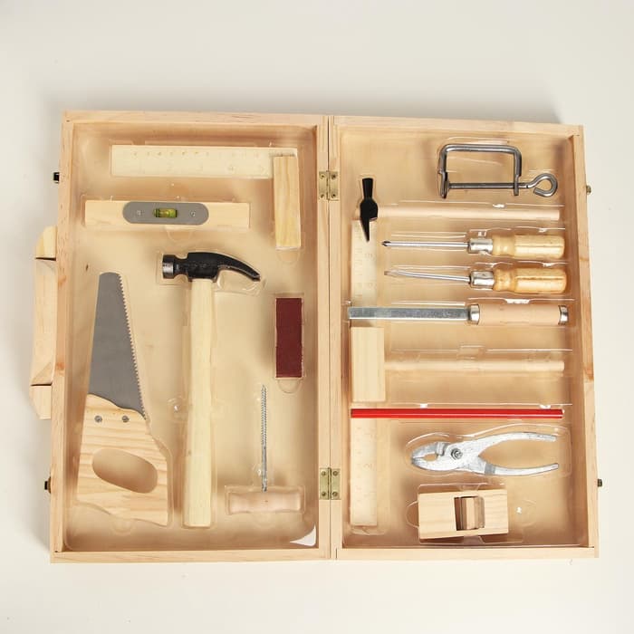 Набор инструментов «Плотник», 36.5×22×7.5 см