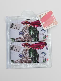 Набор маникюрный Paris, 6 предметов, в футляре, в PVC - пакете, МИКС