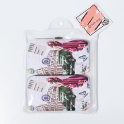 Набор маникюрный Paris, 6 предметов, в футляре, в PVC - пакете, МИКС