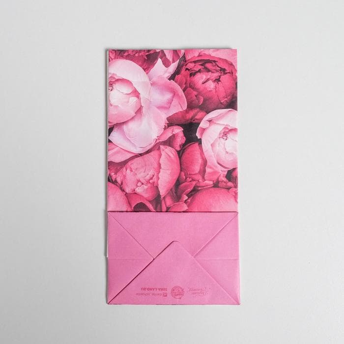 Пакет подарочный без ручек «For you», 10×19.5×7 см