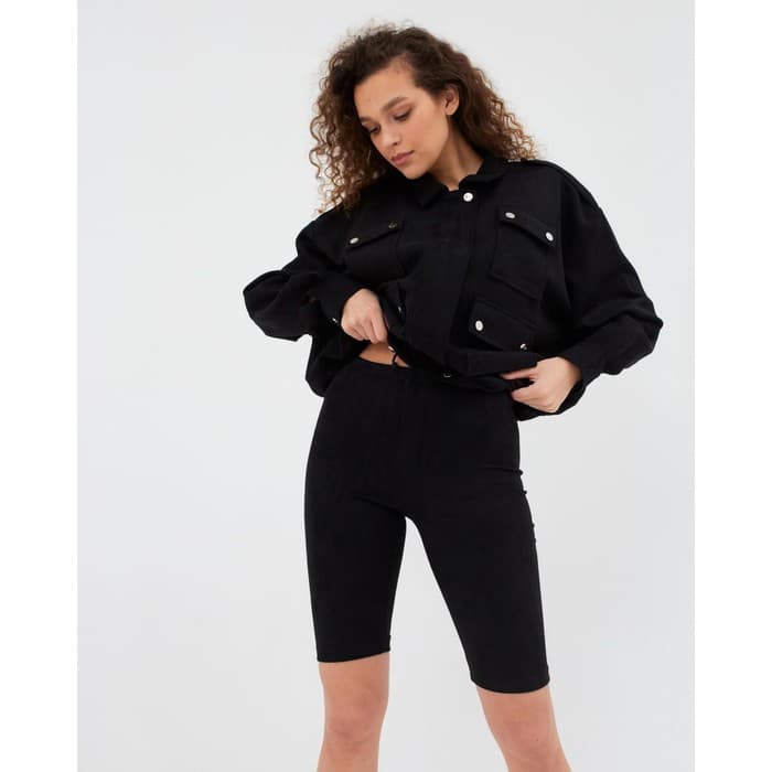 Велосипедки женские MINAKU, чёрные, размер 42