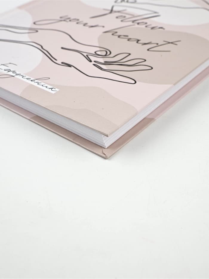 Ежедневник А5, 80 листов в твердой обложке Follout your heart