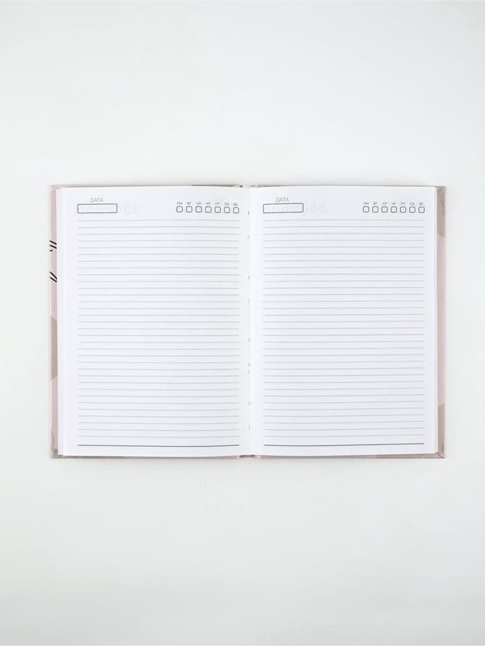 Ежедневник А5, 80 листов в твердой обложке Follout your heart