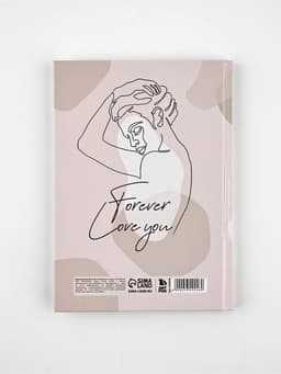 Ежедневник А5, 80 листов в твердой обложке Follout your heart