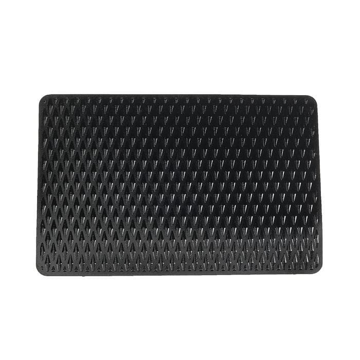 Коврик противоскользящий 20×13 см, микс, черный